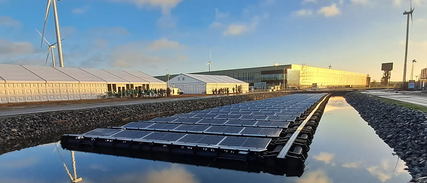 Treeport Zundert floating solar project