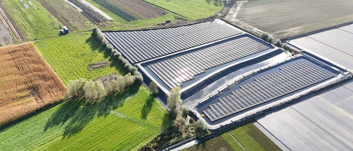 Vandaflowers Wetteren floating solar project